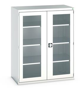Bott Cubio Glazed Door Window Engineers / Laboratory Cupboards Cubio Window Door Cupboard 1300W x 650mmD x 1600mm H